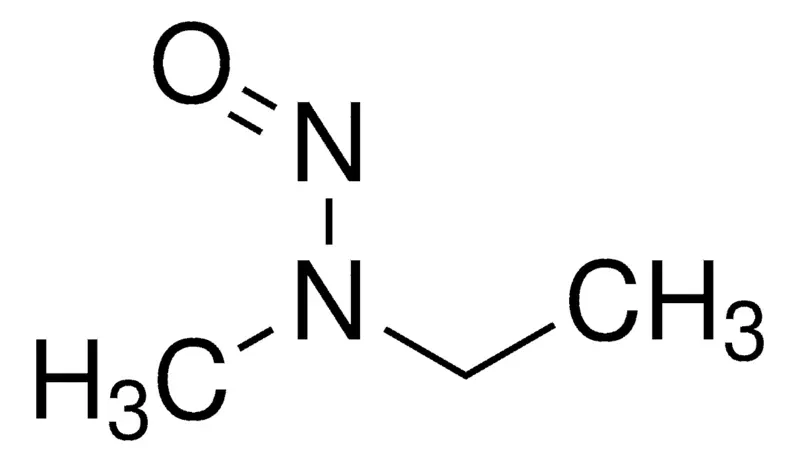 N-nitrosomethylethylamine (NMEA).webp