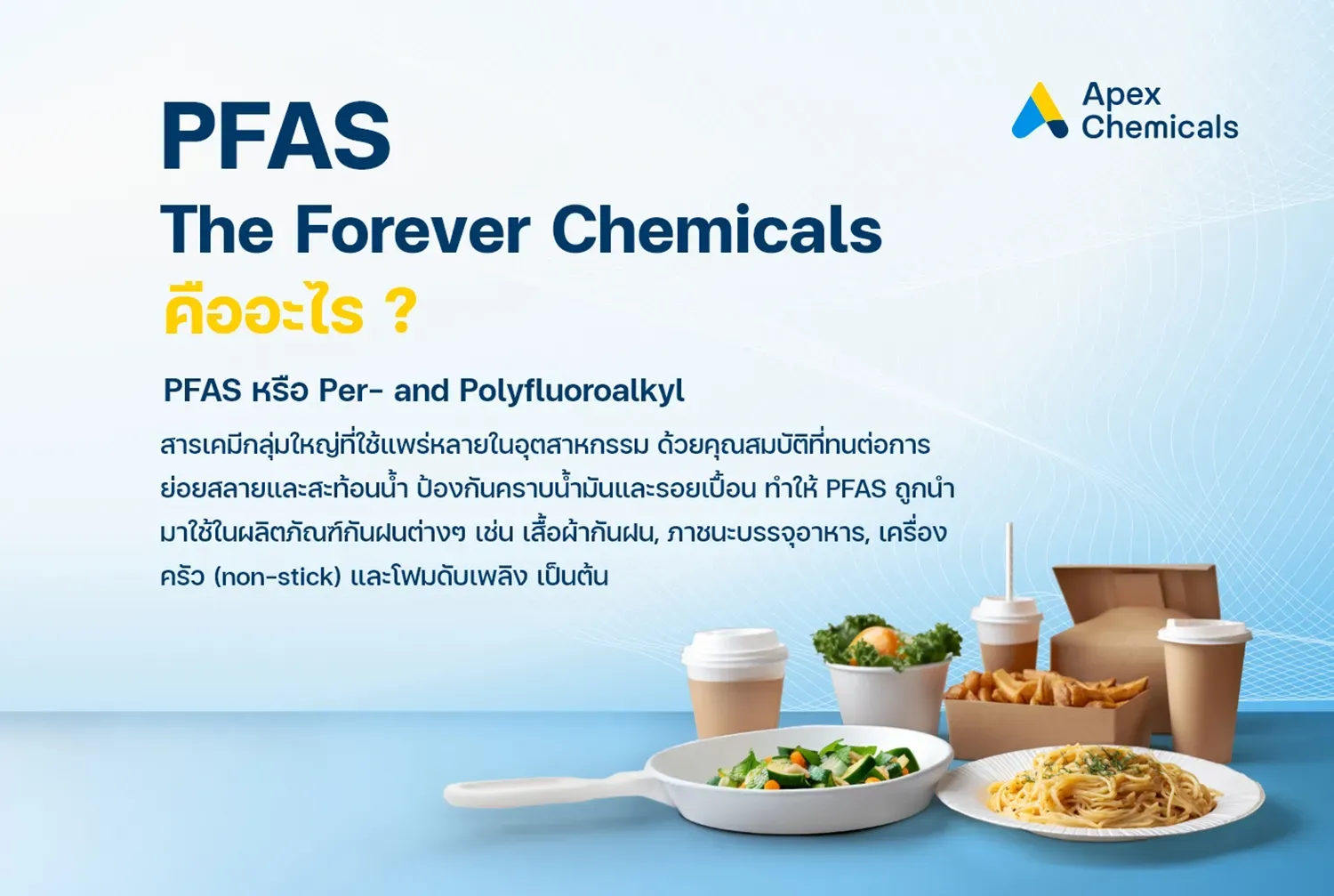 PFAS หรือ The forever chemicals คืออะไร